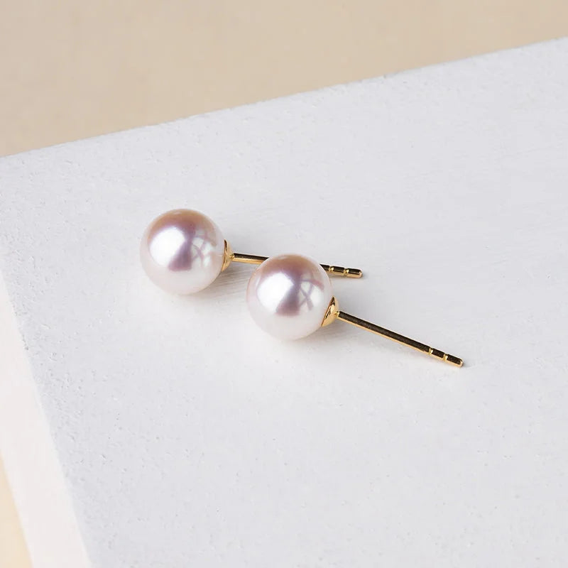 Elevate Your Style with Timeless Elegance: Pearl Stud Earrings HELAS Jewelry