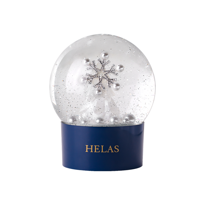 Pearl Snowflake Crystal Ball