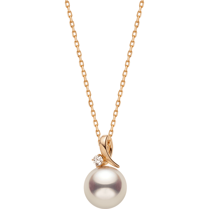 18K Rose Gold Diamond Lucky Fruit Pendant - HELAS Jewelry