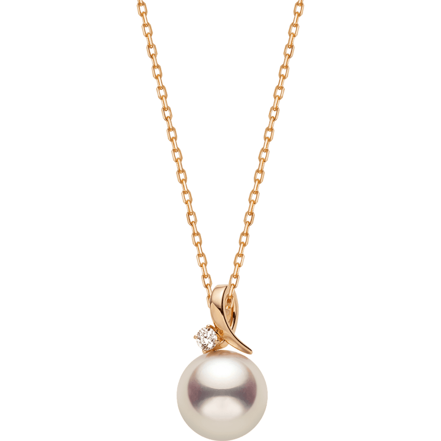 18K Rose Gold Diamond Lucky Fruit Pendant - HELAS Jewelry