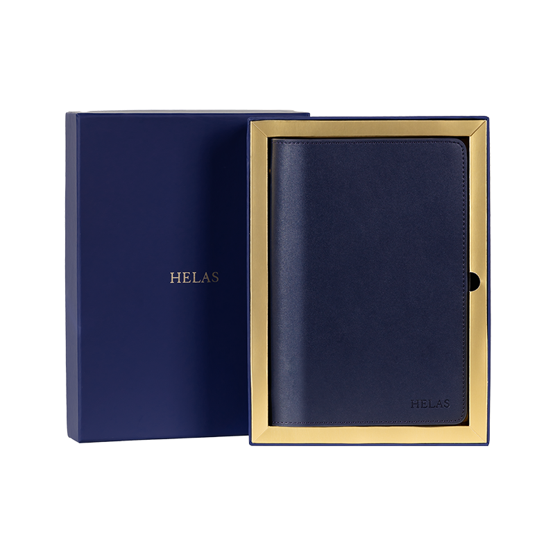 Leather Navy Cover Notebook