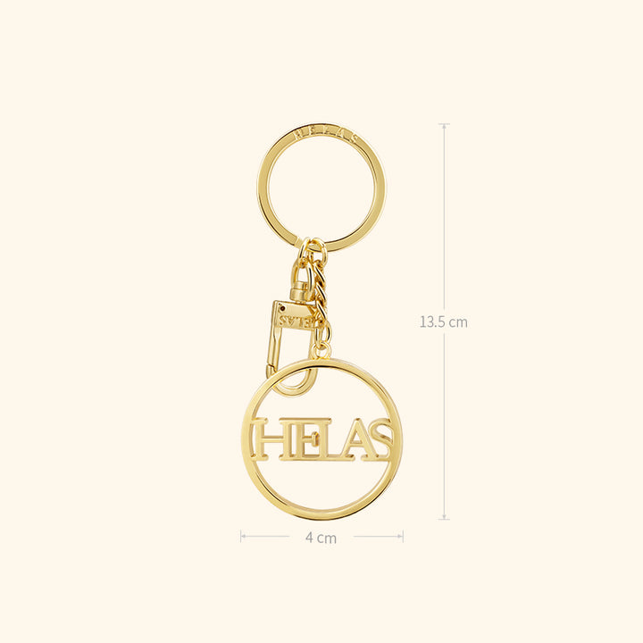 Helas Ring Keychain