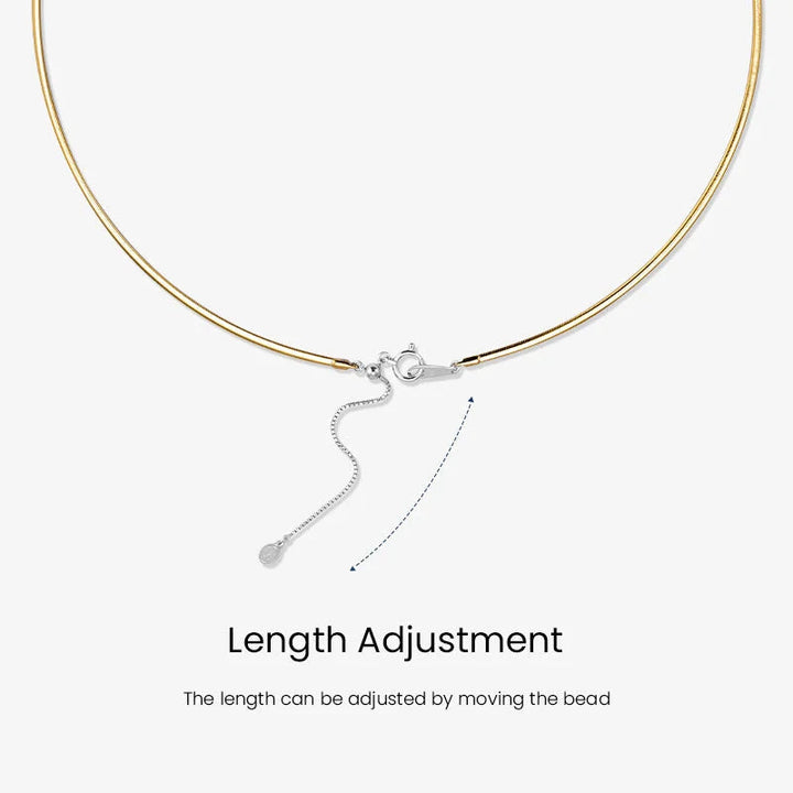 FINE LINE COLLECTION 18k Gold Reversible Clavicle Necklace FINE LINE COLLECTION 18k Gold Reversible Clavicle Necklace FINE LINE COLLECTION