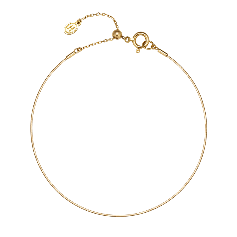 FINE LINE COLLECTION Akoya Pearl 18K Gold Classic Linear Bracelet