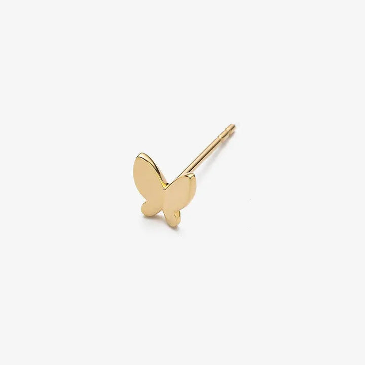 MONET GARDEN COLLECTION 18K Gold Butterfly Ear Studs - HELAS Jewelry