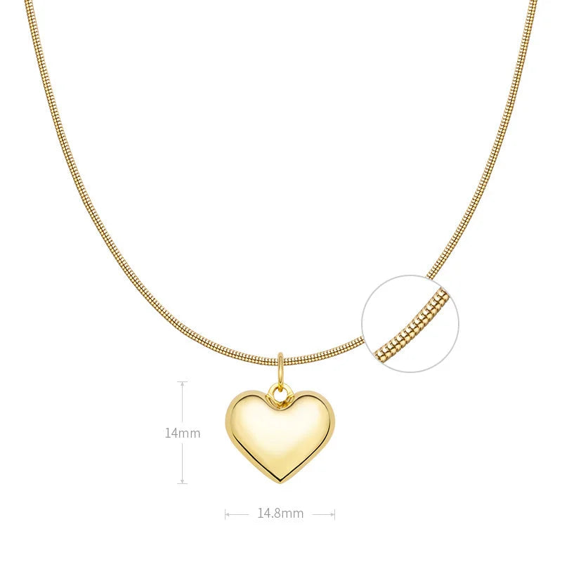 NAPLES COLLECTION 18K Gold Heart Pendant Necklace NAPLES COLLECTION 18K Gold Heart Pendant Necklace NAPLES COLLECTION