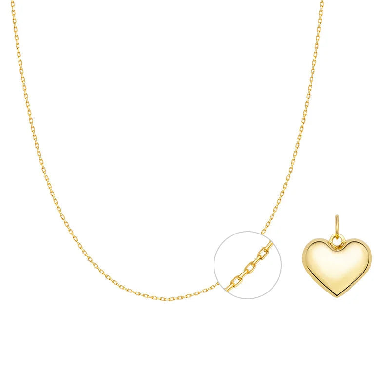 NAPLES COLLECTION 18K Gold Heart Pendant Necklace NAPLES COLLECTION 18K Gold Heart Pendant Necklace NAPLES COLLECTION