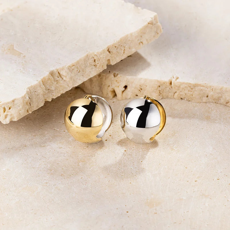 NAPLES COLLECTION Two-color Reversible Wearable Clip Beads Earring NAPLES COLLECTION Two-color Reversible Wearable Clip Beads Earring NAPLES COLLECTION