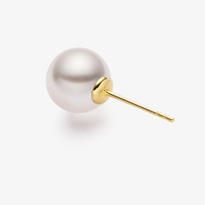 South Sea Pearl 18K Gold Simple Stud Earrings