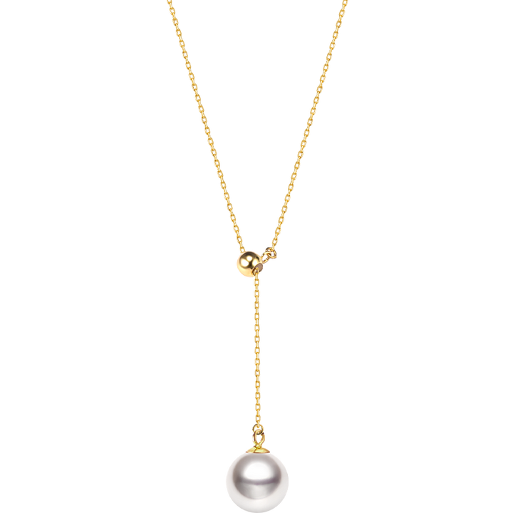 Akoya Pearl 18K Gold Elegant Necklace