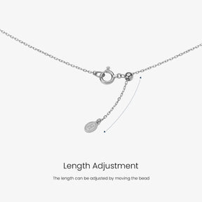 BRIDAL COLLECTION Akoya Pearl 18K White Gold Bowknot Diamond Ribbon Necklace