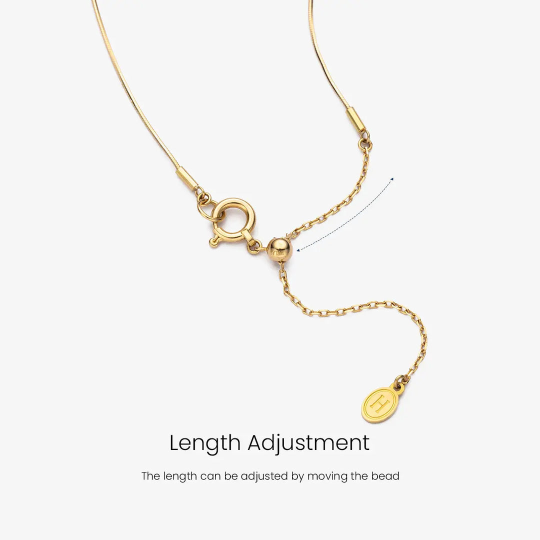FINE LINE COLLECTION Akoya Saltwater Pearls 18k Yellow Gold Baby'S Breath Herringbone Chain Bracelet - HELAS Jewelry