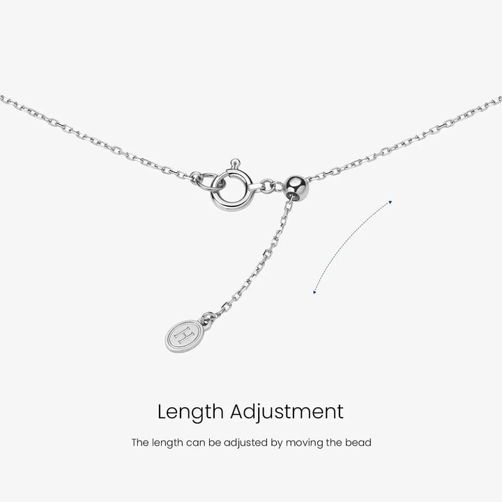 REFLECT COLLECTION Akoya Saltwater Pearl 18K White Gold Diamond V-shape Necklace - HELAS Jewelry